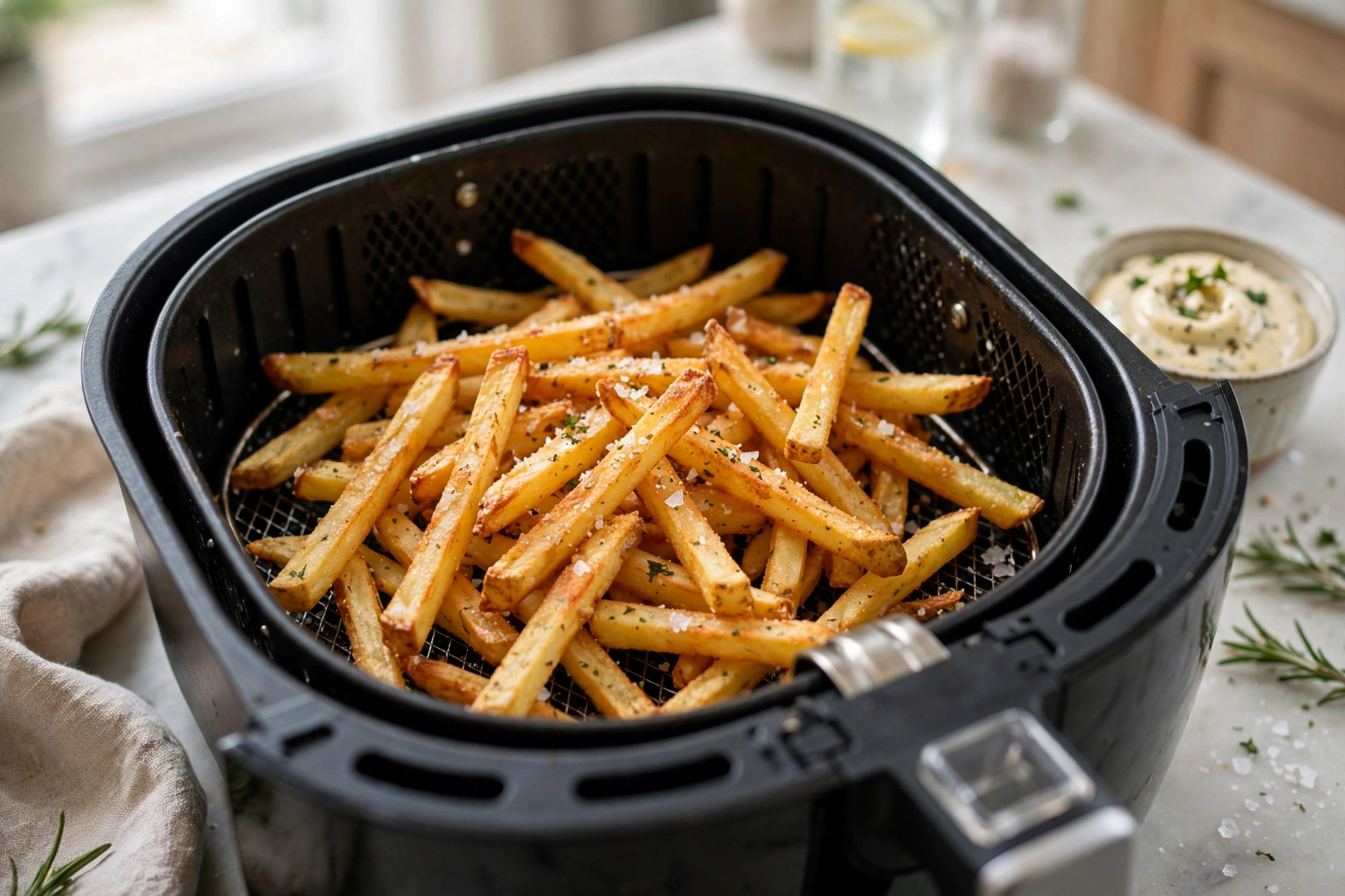 Crispy air fryer fries