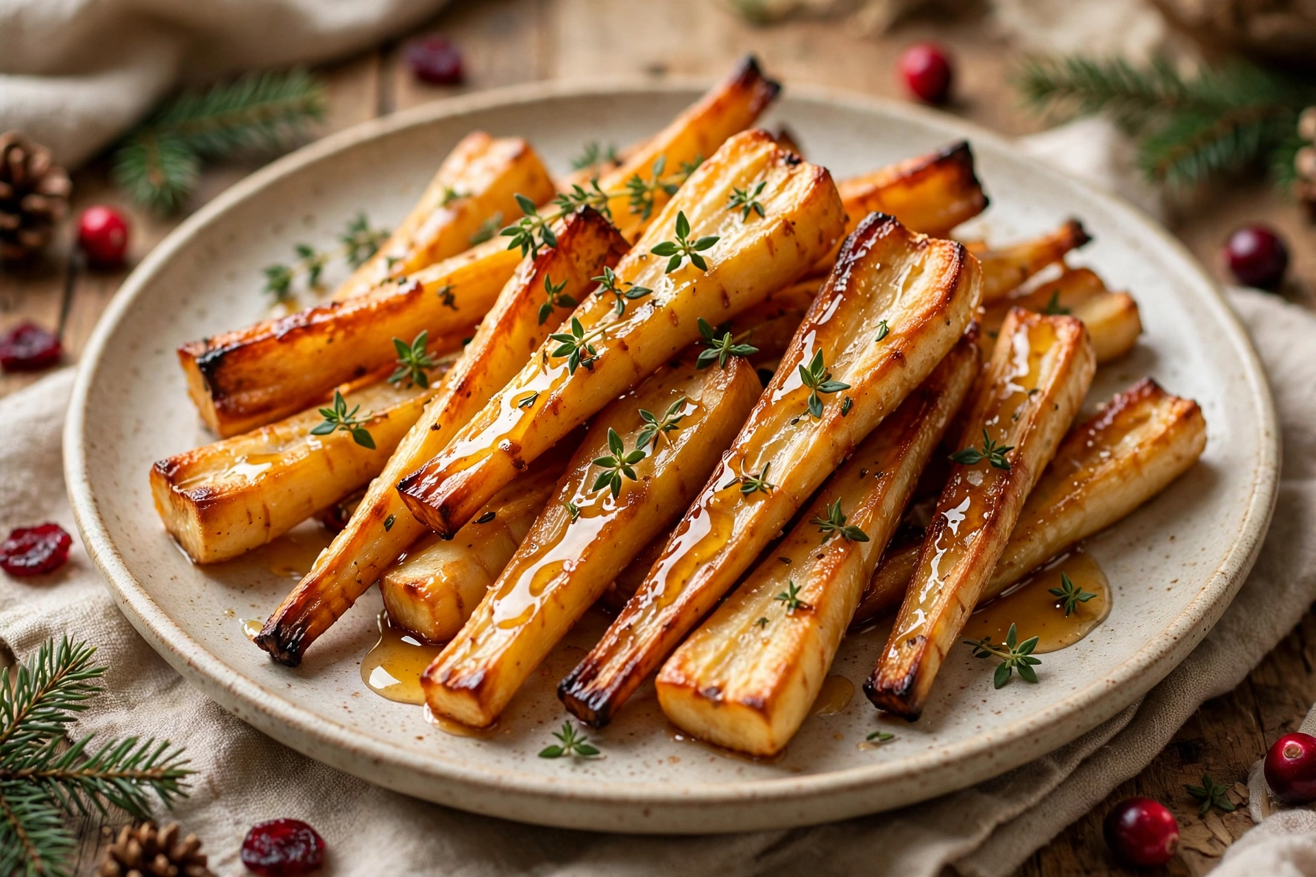 Air Fryer Roast Parsnips