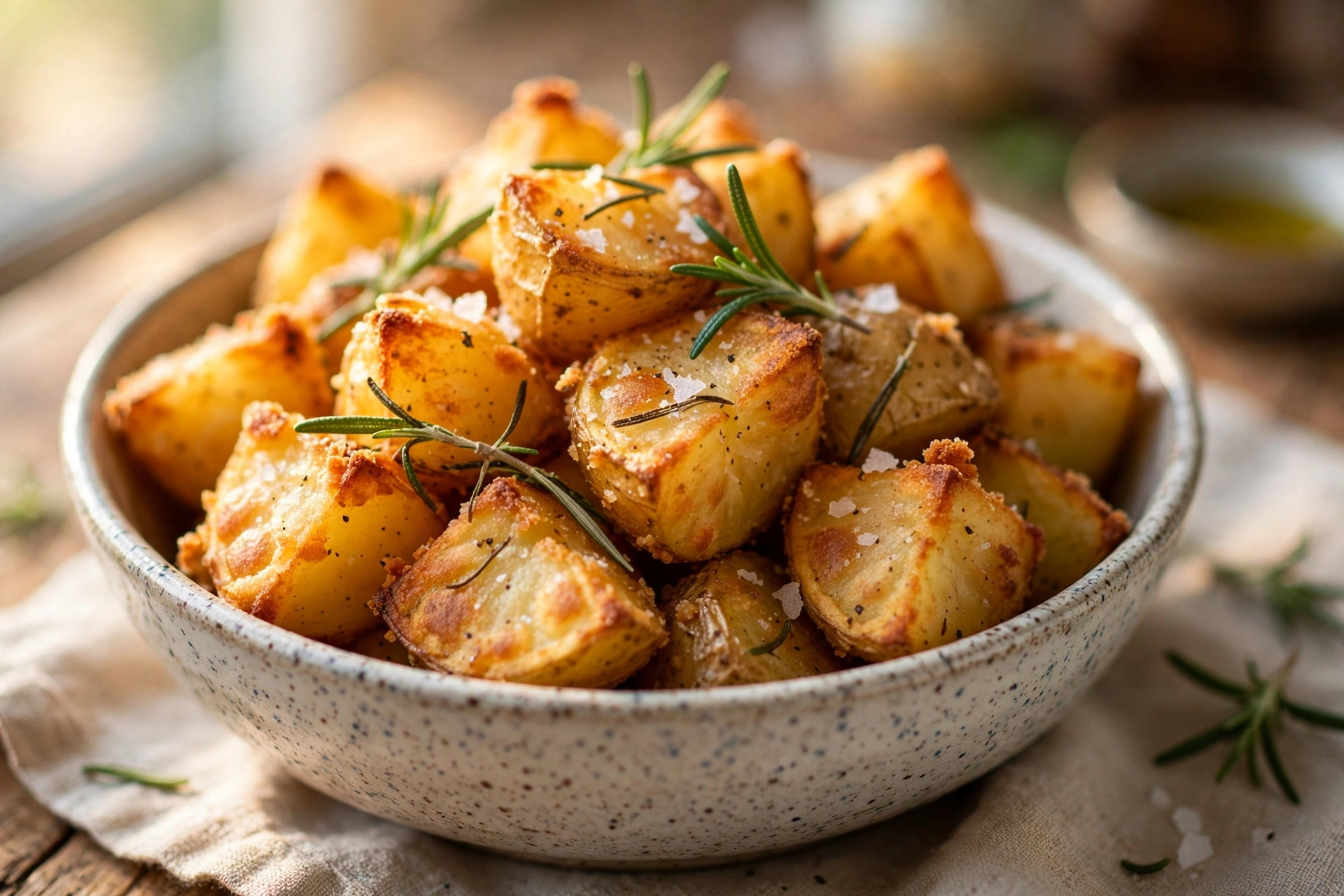 Roast potatoes